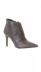A Pair - 2962 - Smuk grå støvlet i det fineste snakeskind