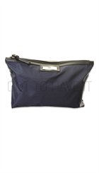 Day - Gweneth Small Metal Blue - Skinnende blå toilettaske