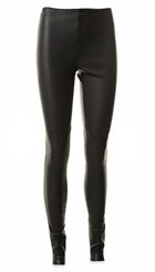 DAY - Plongy Pant - Sorte handskebløde lange skindleggins