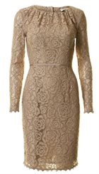 DAY - Taza Dress - Beige smuk feminin blondekjole