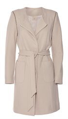 Heartmade - Ritz - Smuk pudderfarvet lang frakke/cardigan