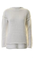 Pieszak - Adriana Knit - Hvid skøn blød chunky strik
