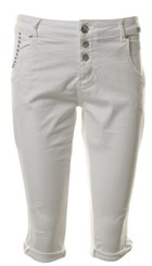 Pieszak - Barbara Knickers - Hvide bløde knickers med nitter 