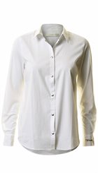 Pieszak -  Carrie Shirt - Hvid lækker skjorte med sølvknapper