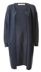 Pieszak - Chrissy Cardigan - Lang lækker blå cardigan