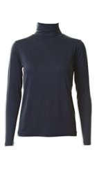 Pieszak - Othis Rollneck - Enkel lækker mørkeblå rullekravebluse