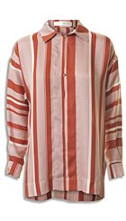 Pieszak - Piper Joy Shirt - Rosa stribet skjortebluse