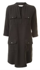 Pieszak - Safari Dress - Sort lækker kjole med lommer