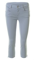 Pieszak - Savannah 3/4 - Lyseblå bløde 3/4 lange jeans