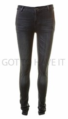 Pieszak - Sena Navy Dark - Mrkebl skinny jeans med similisten 