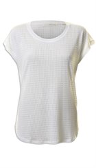Pieszak - Willow Tee - Hvid T-shirt med hulmønster