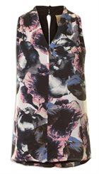 PBO - Hayes Top - Smuk blomsterprintet feminin top