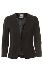 PBO - Lindy Jacket - Sort blød blazer med super pasform