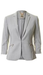 PBO - Mendez Blazer - Lys grå smuk blazer