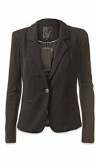 Minus - Carmen - Sort blød blazer