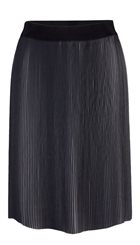 Minus - Isa Skirt - Grå skøn plissé nederdel