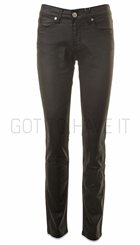 Pieszak - Helene - Sorte shiny jeansleggins