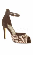 Sofie Schnoor - S141634 - Sort stilet med zebra print