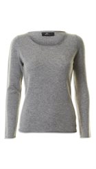 Style Butler - Eva Pullover - Lys grå kashmir strik