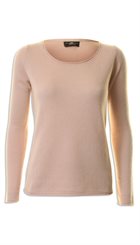 Style Butler - Eva Pullover - Pudderfarvet kashmir strik