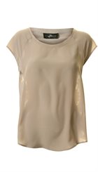 Style Butler - Azalea Top - Pudderrosa blonde T-shirt