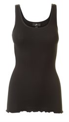 Style Butler - Paloma Top - Sort top i fint silkemix