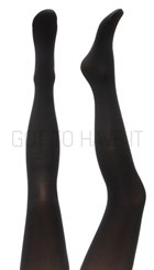 Sneaky Fox - Velvet 70 Black - Sorte matte strømpebukser / One Size