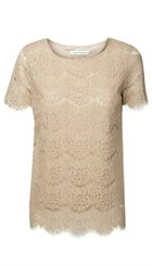 Sofie Schnoor - S161264 - Pudderfarvet feminin blonde T-shirt