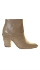 Sofie Schnoor - S161722 - Beige ankelstøvle i smukt skind